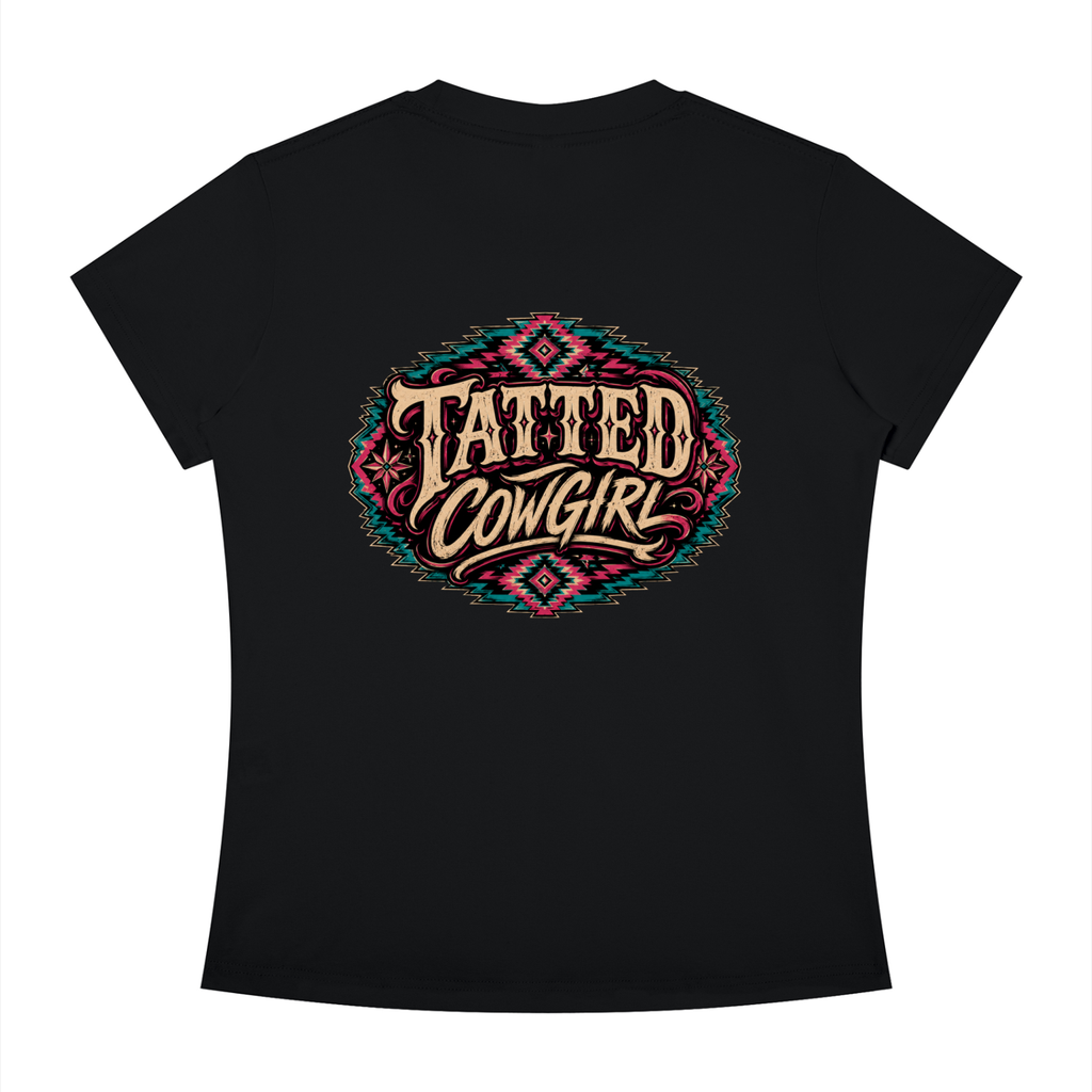 Tatted Cowgirl Slim Tee