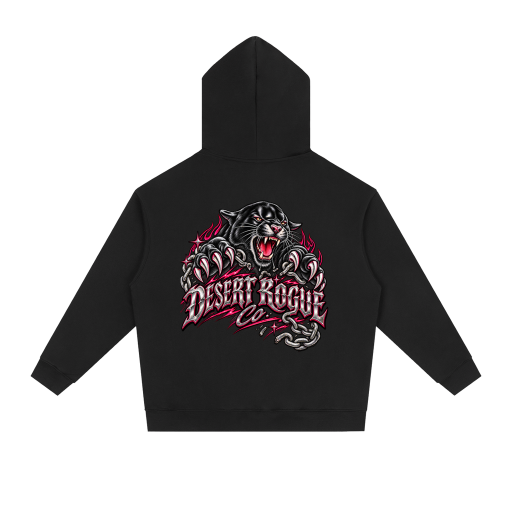 Pink Chrome Panther DR co. Hoodie