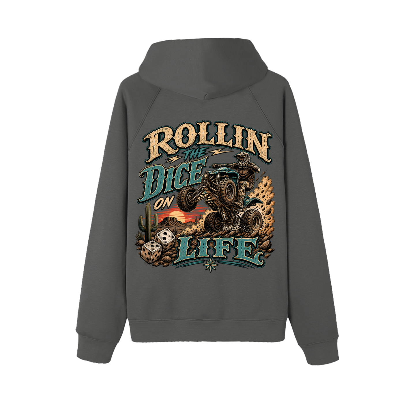 Quad Collection DR co. Fleece Hoodie