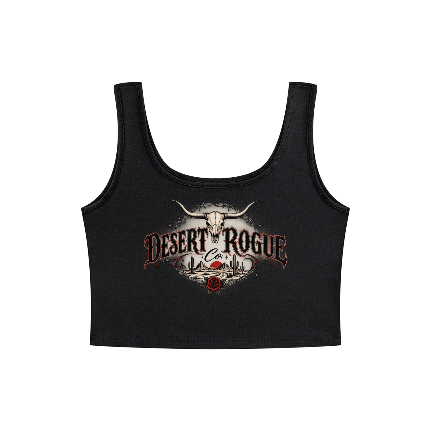 Rogue Rose Crop Tank