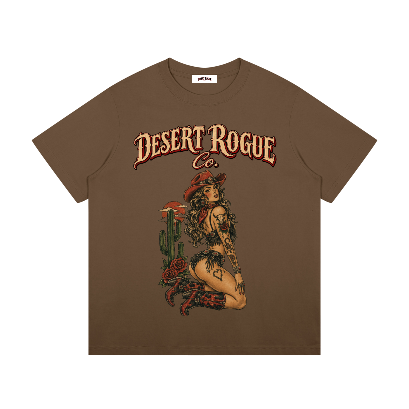 Trad Tatted Cowgirl DR co. T-Shirt