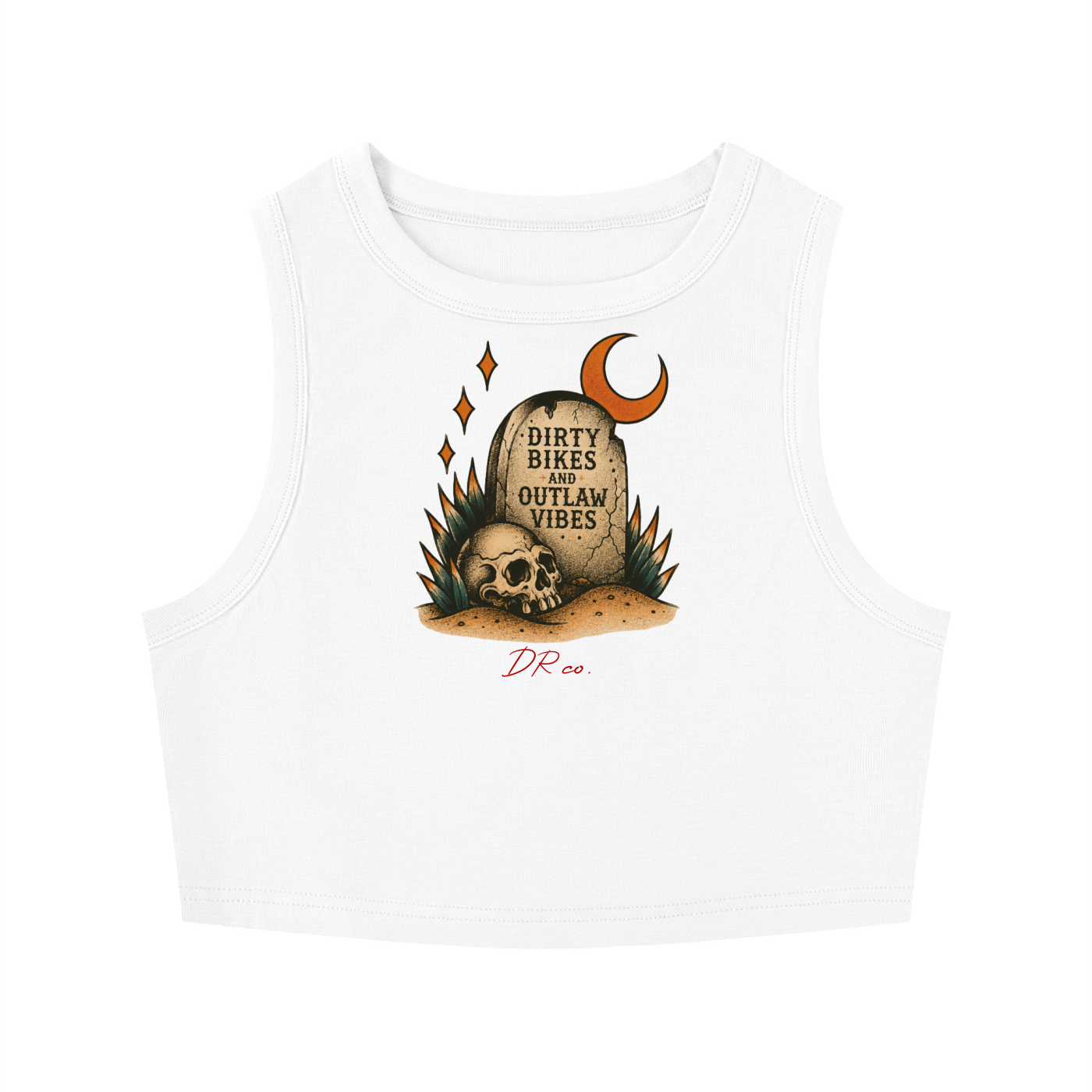 Tombstone Crop Tank