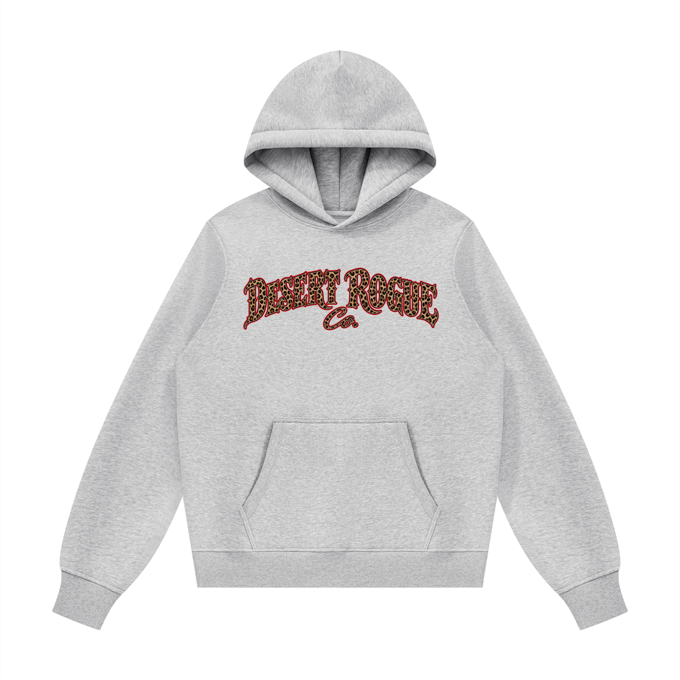 Cheetah Print DR co. Fleece Hoodie