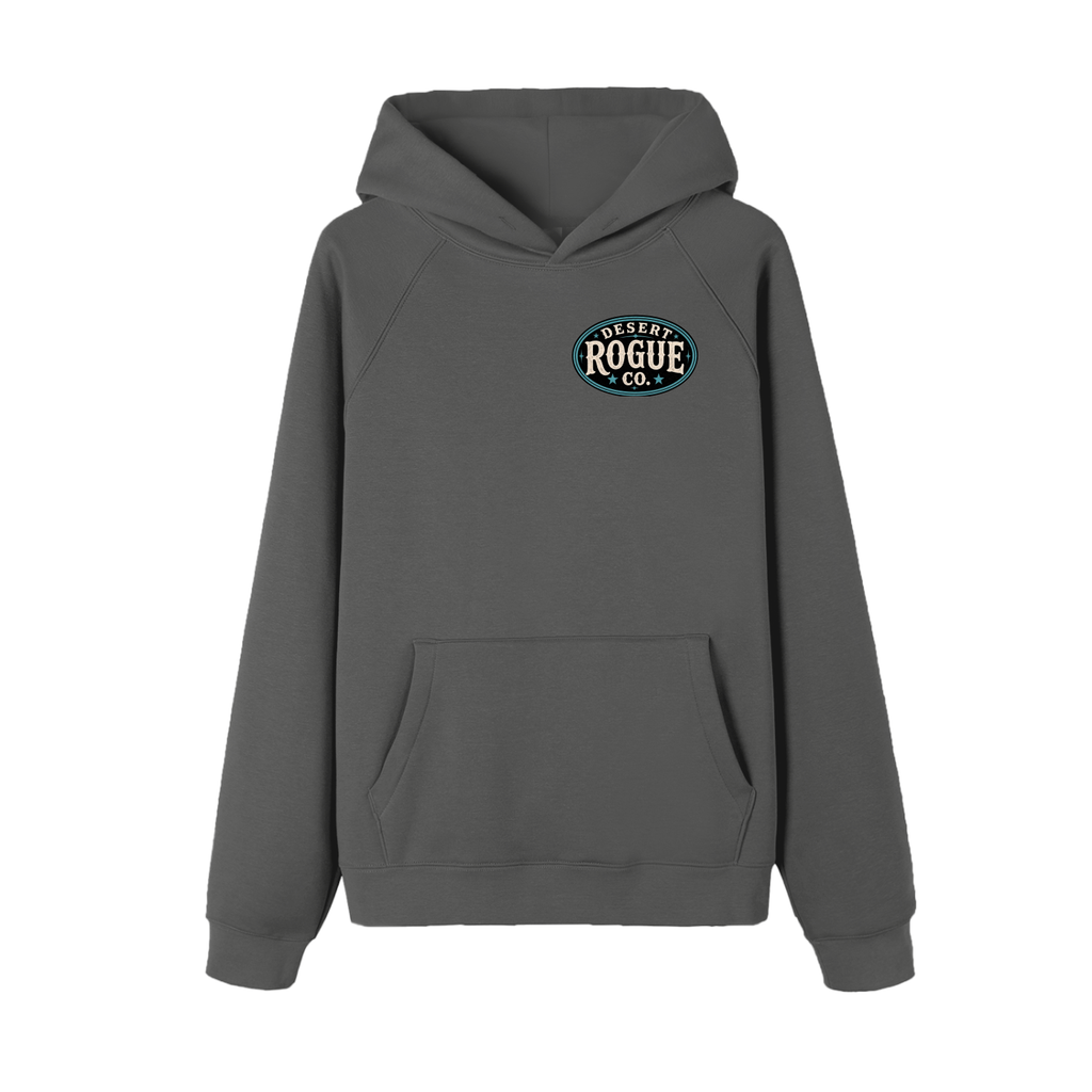 Teal Aztec DR co. Fleece Hoodie