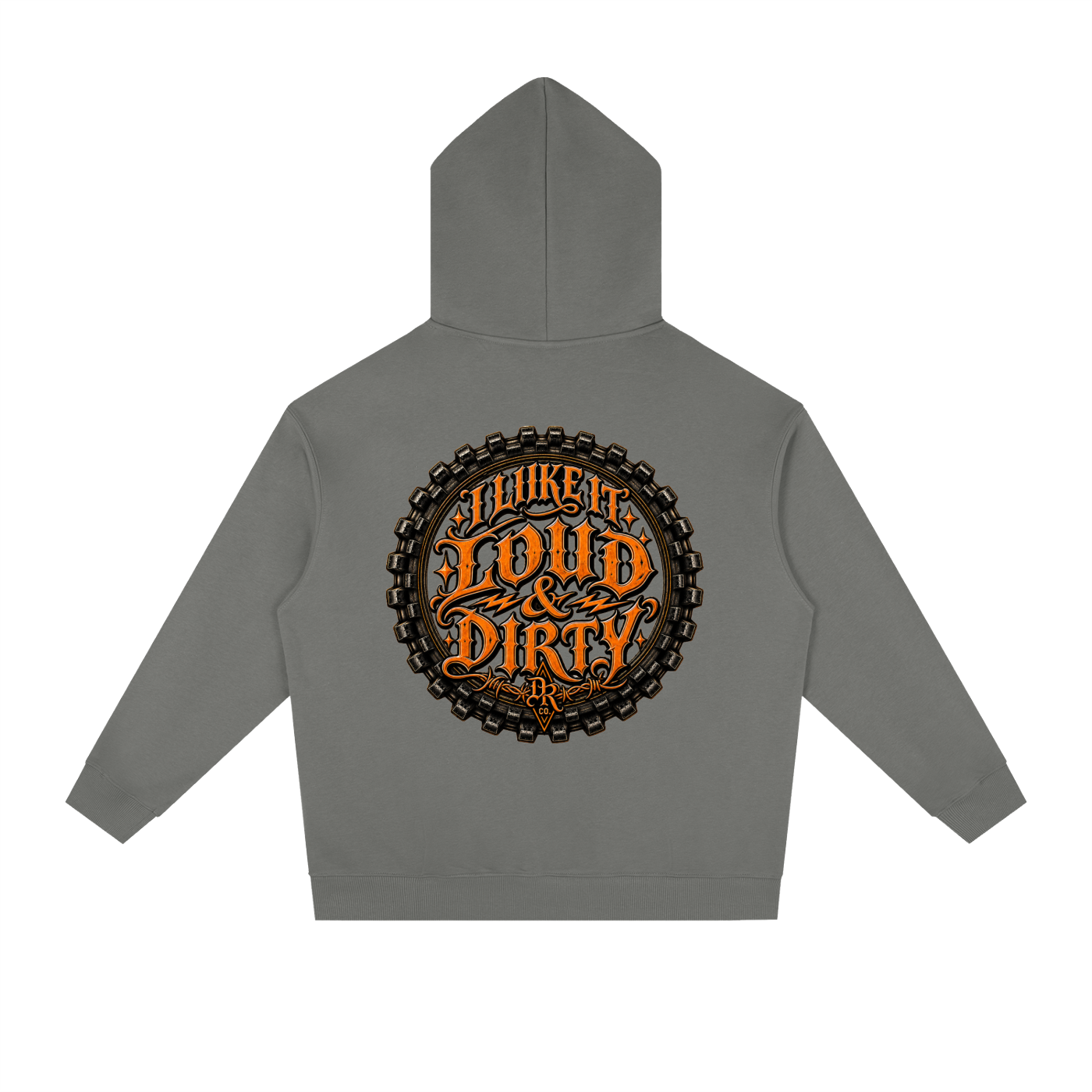 Loud & Dirty Hoodie — Orange