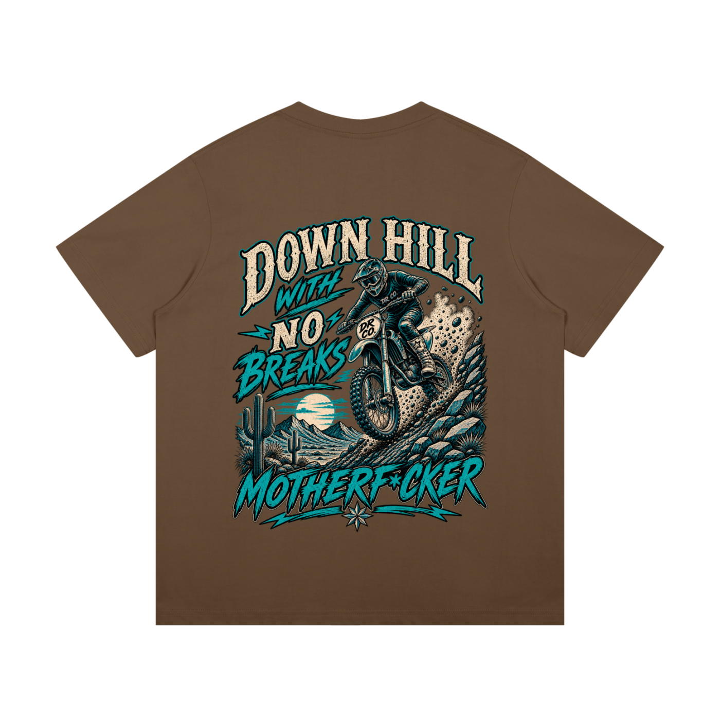 Downhill No Breaks Cotton T-Shirt