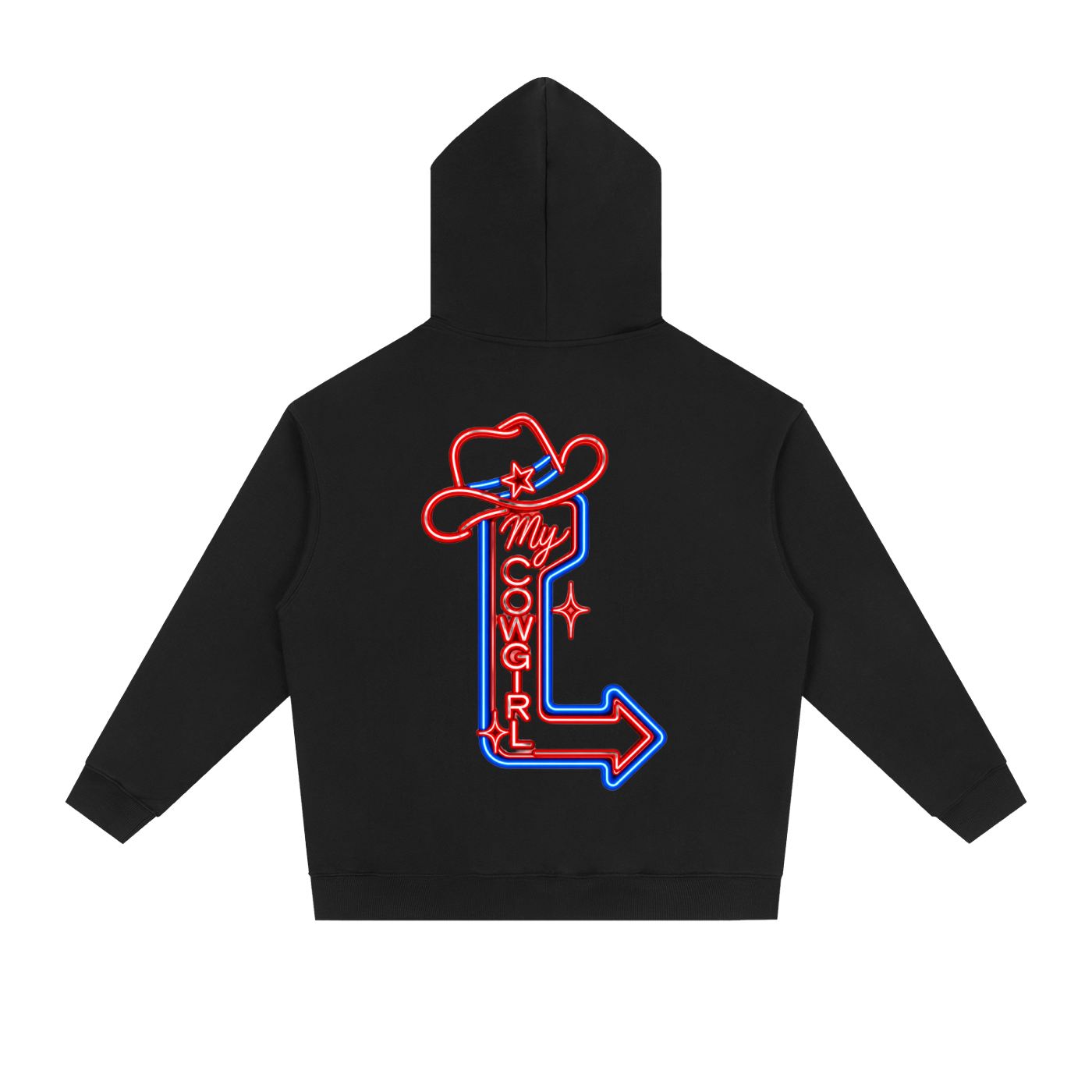 My Cowgirl Neon Sign Hoodie