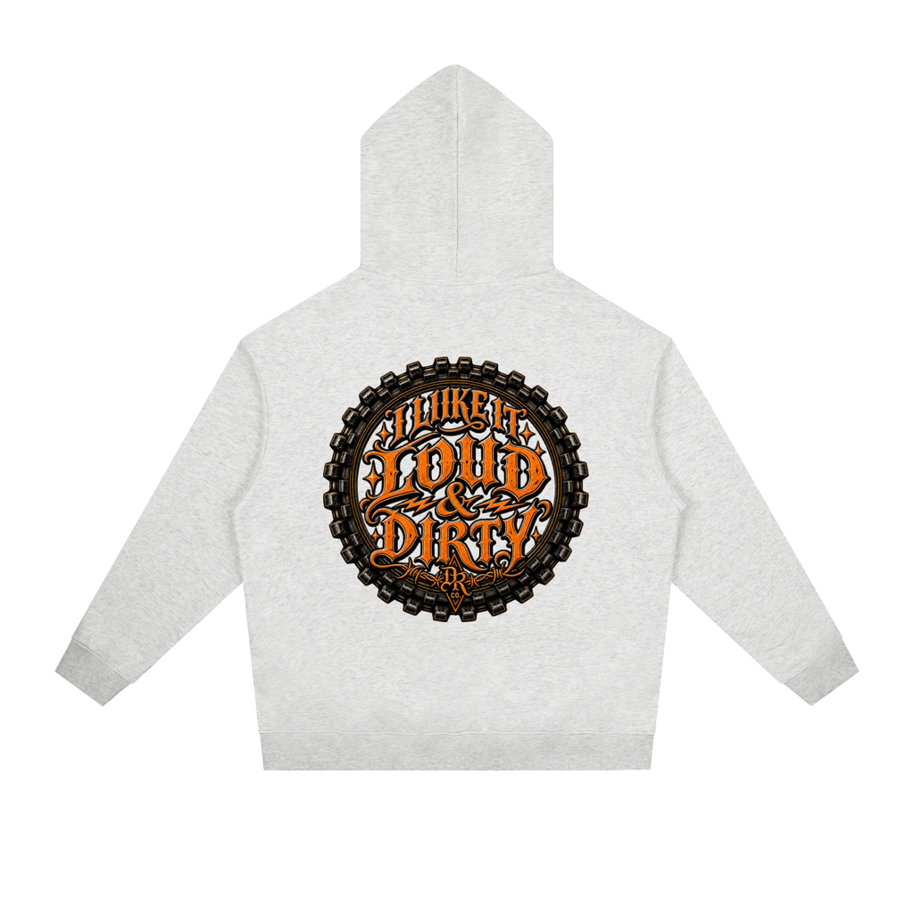 Loud & Dirty Hoodie — Burnt Orange