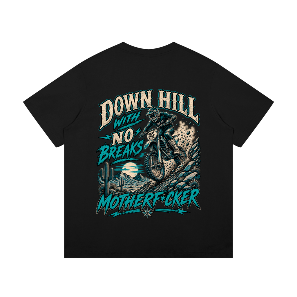 Downhill No Breaks Cotton T-Shirt