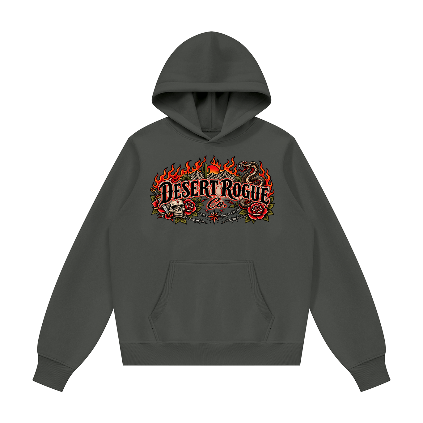 Desert Flames Fleece Hoodie