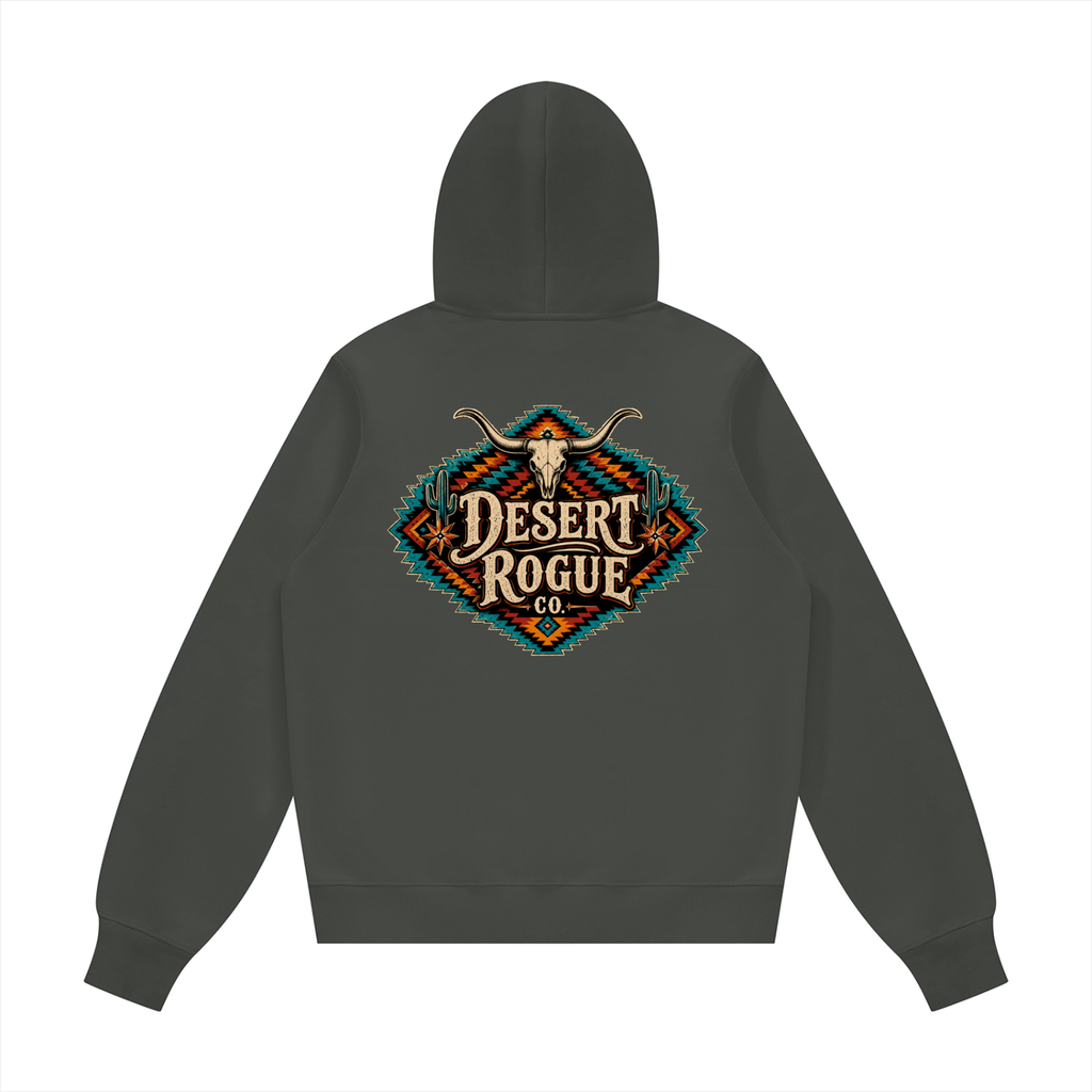 Aztec Print DR co. Fleece Hoodie