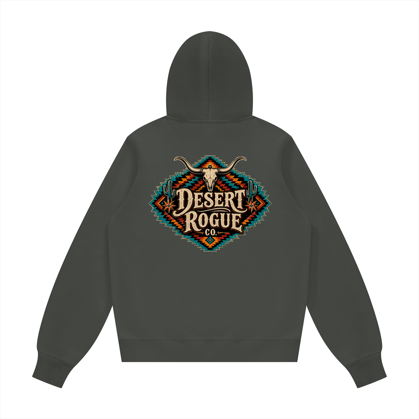 Aztec Print DR co. Fleece Hoodie