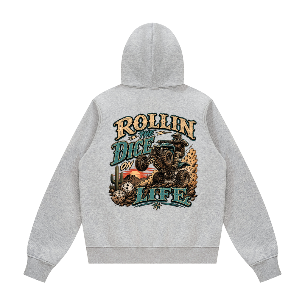Quad Collection DR co. Fleece Hoodie