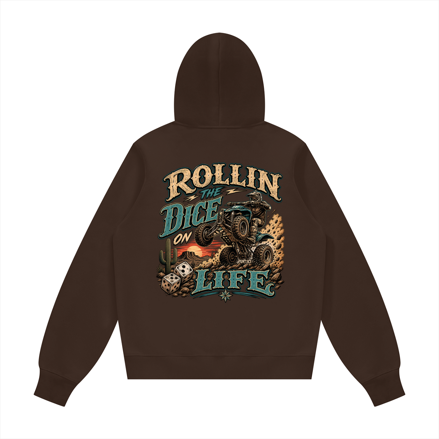 Quad Collection DR co. Fleece Hoodie