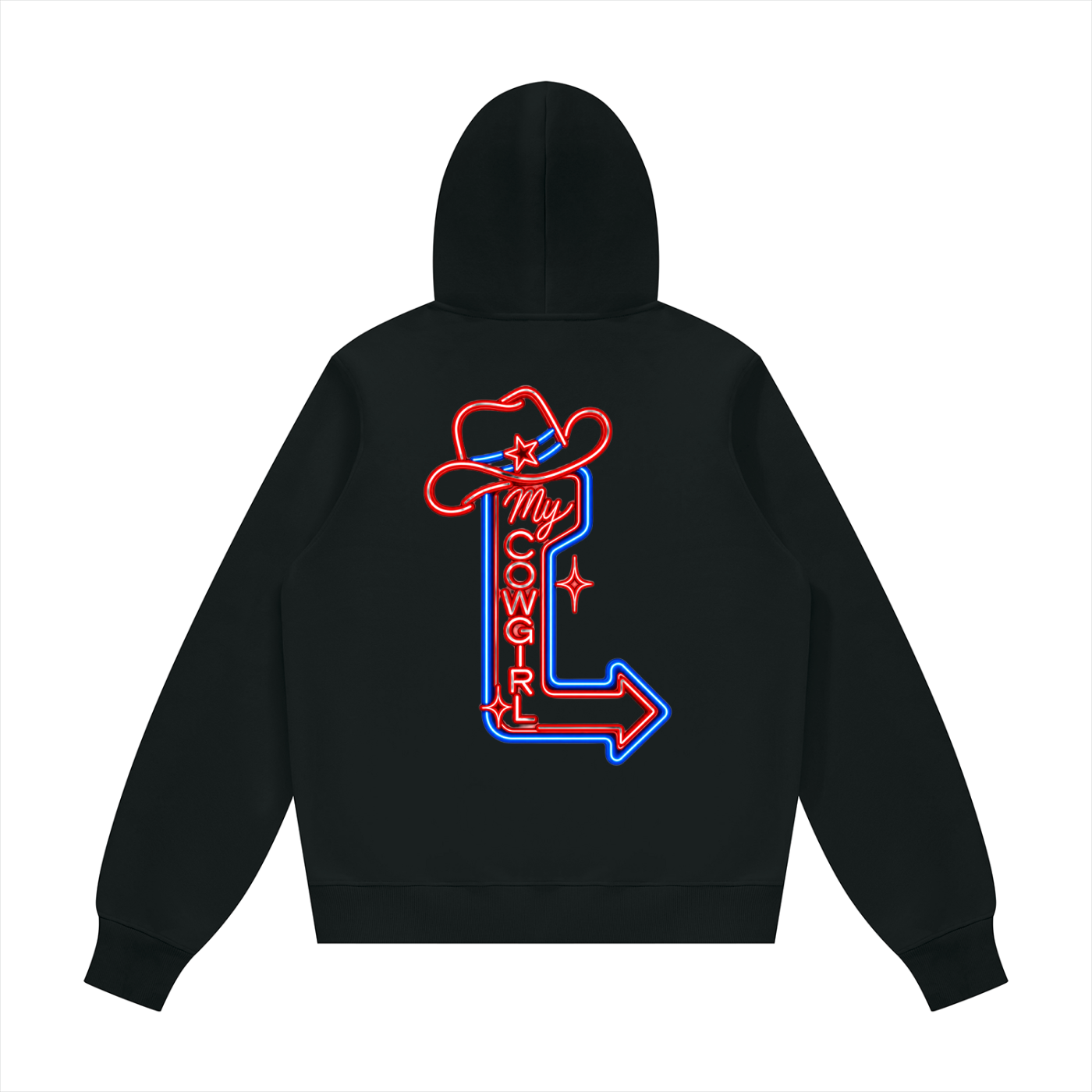 My Cowgirl Neon Sign Hoodie