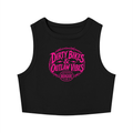 Hot Pink DR co. Tight Crop Tank Top