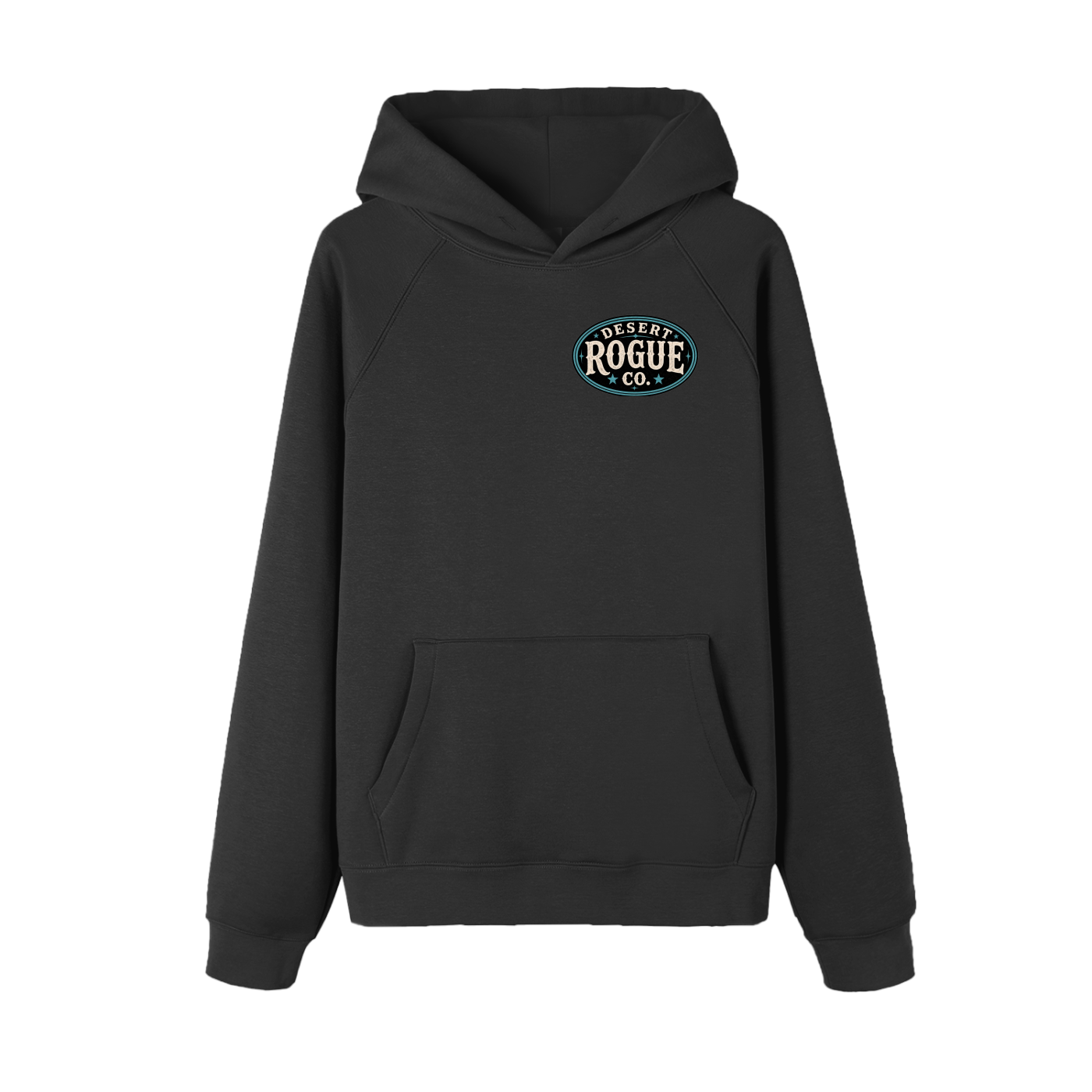 Teal Aztec DR co. Fleece Hoodie