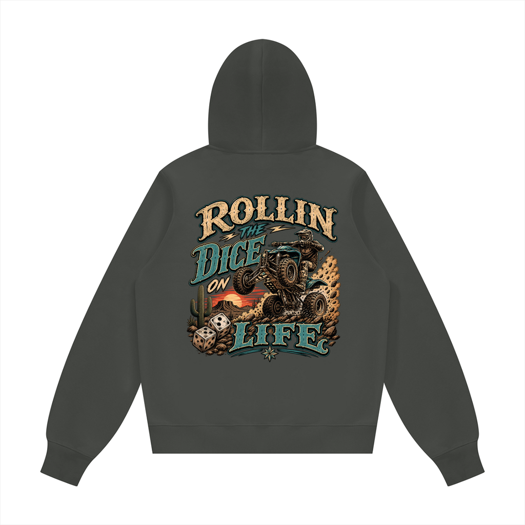 Quad Collection DR co. Fleece Hoodie