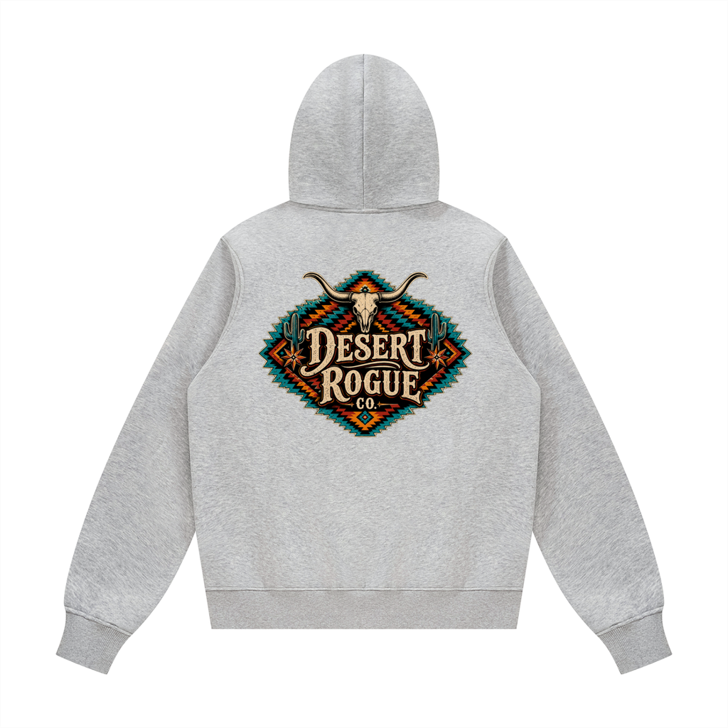 Aztec Print DR co. Fleece Hoodie