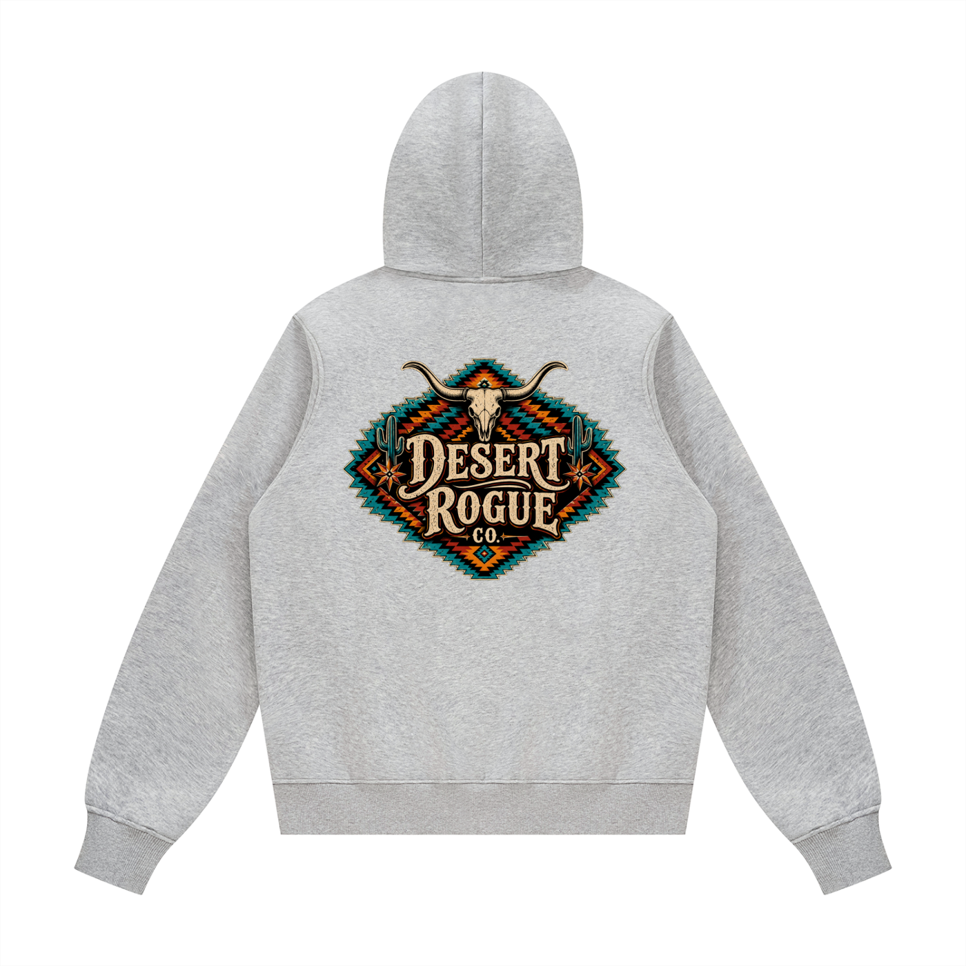 Aztec Print DR co. Fleece Hoodie