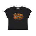 Yeehaw B*tches Crop Tee