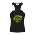 Outlaw Vibes Slim Tank — Toxic Green