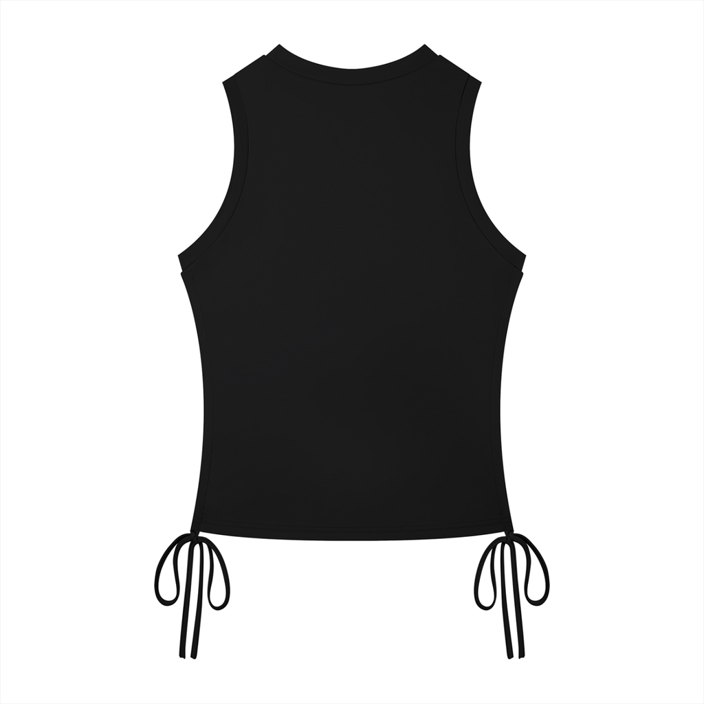 Rogue Butterfly Drawstring Tank
