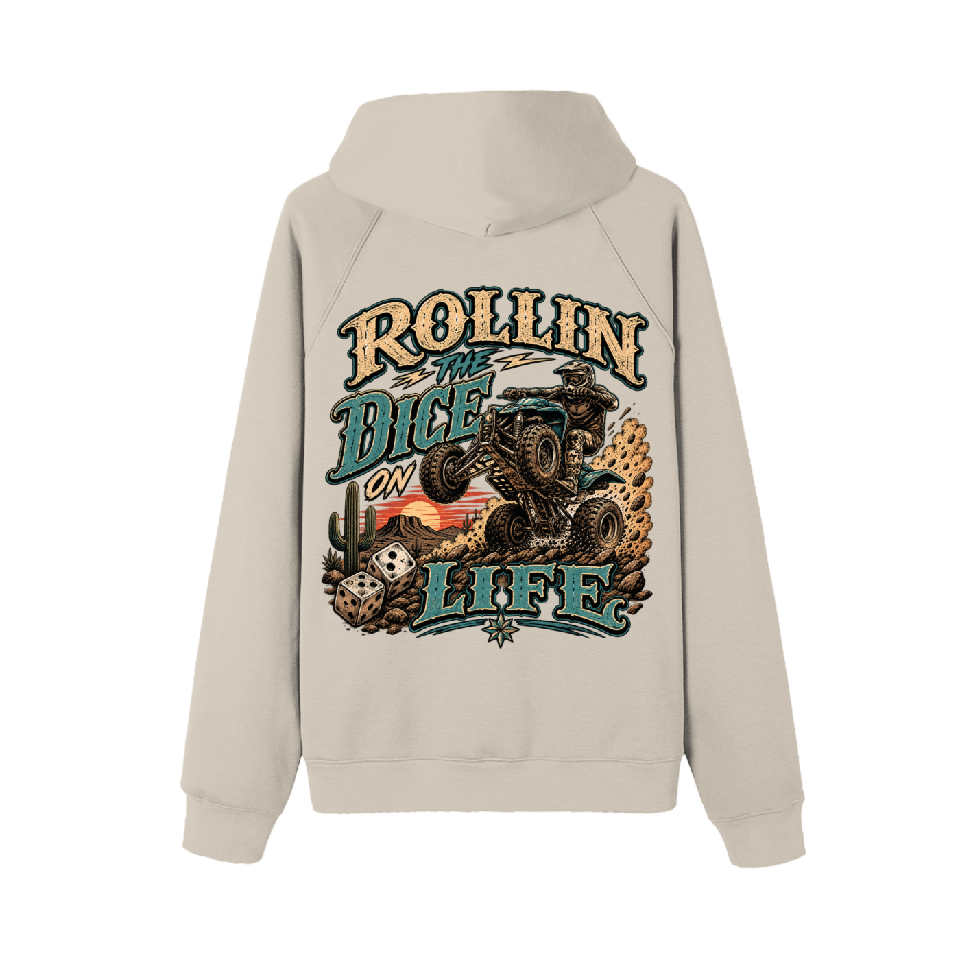 Quad Collection DR co. Fleece Hoodie