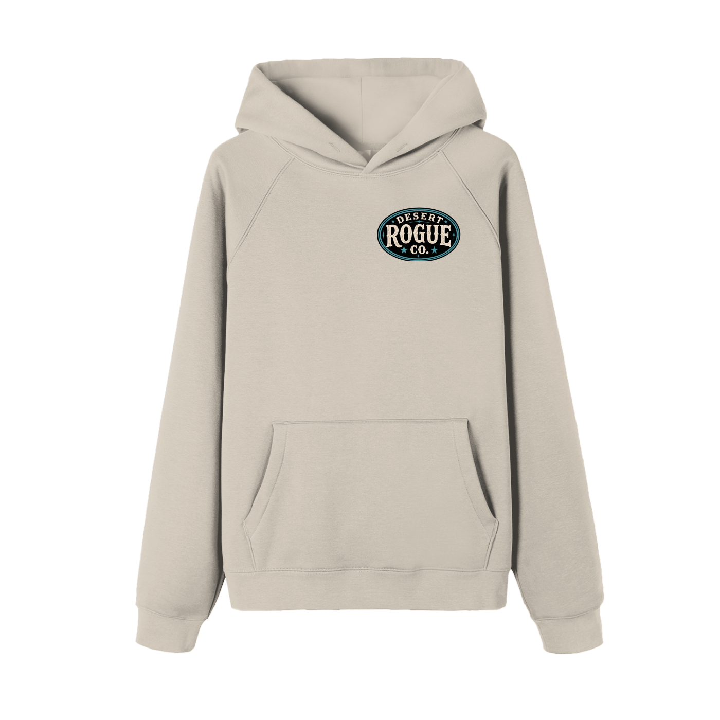 Teal Aztec DR co. Fleece Hoodie