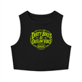 Lime Green DR co. Tight Crop Tank Top