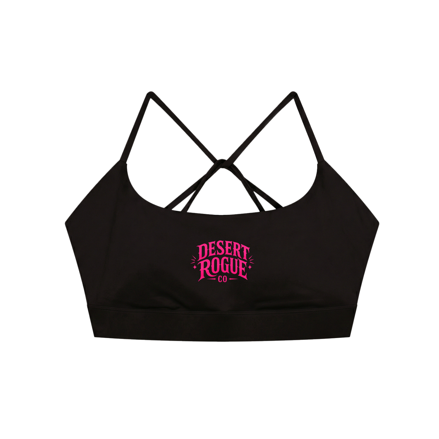 Pink Desert Rogue Yoga Sports Bra