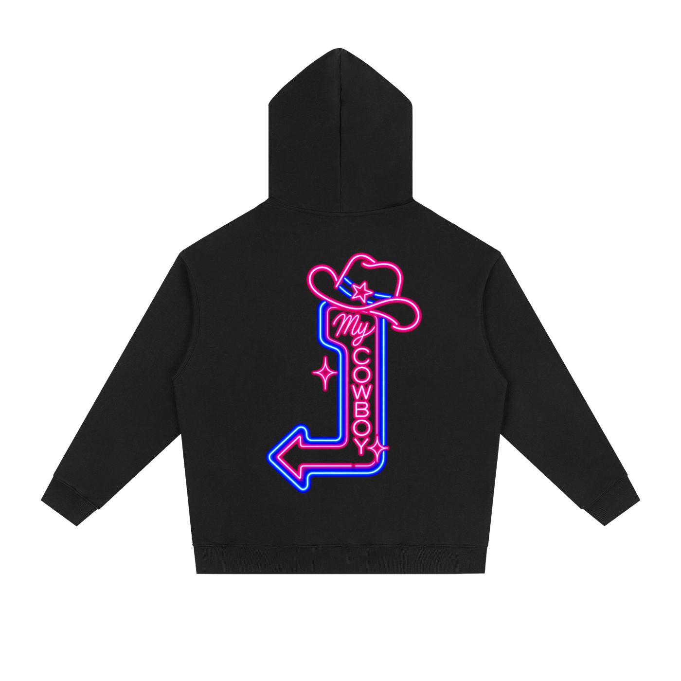 My Cowboy Neon Sign Hoodie