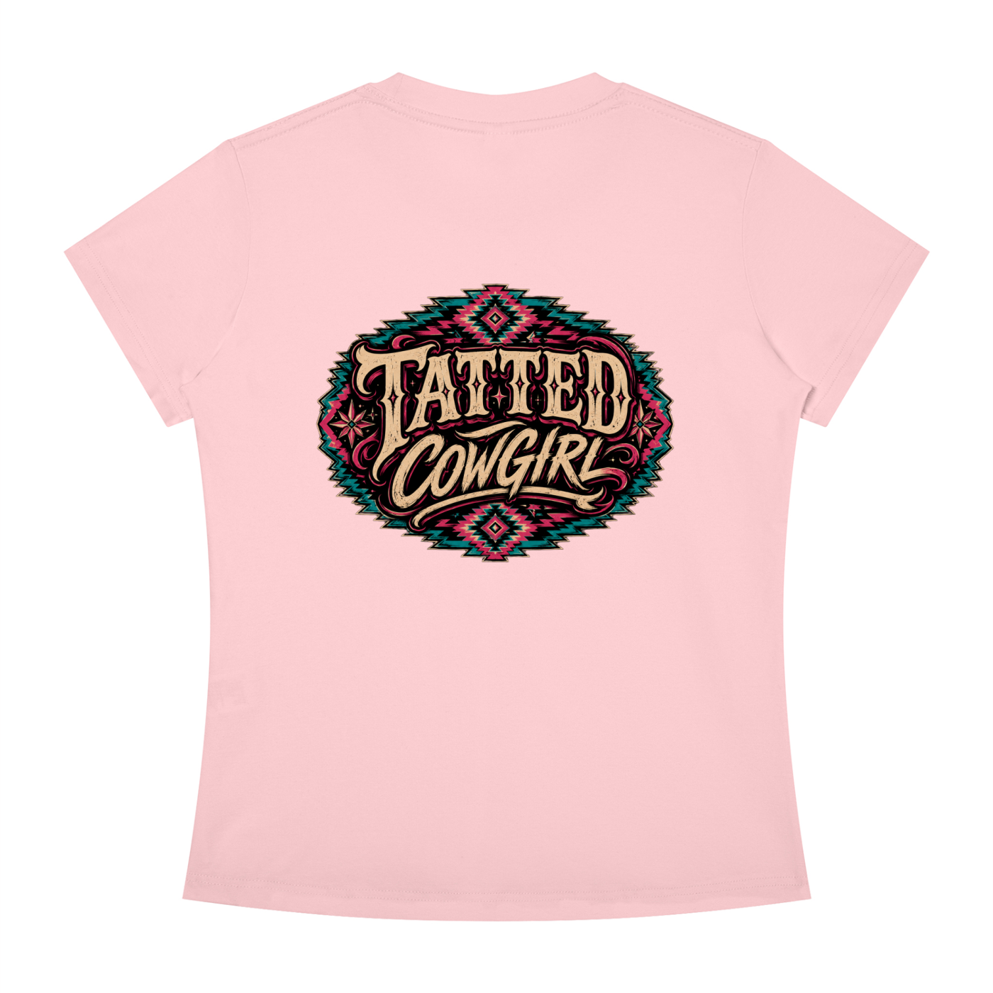 Tatted Cowgirl Slim Tee