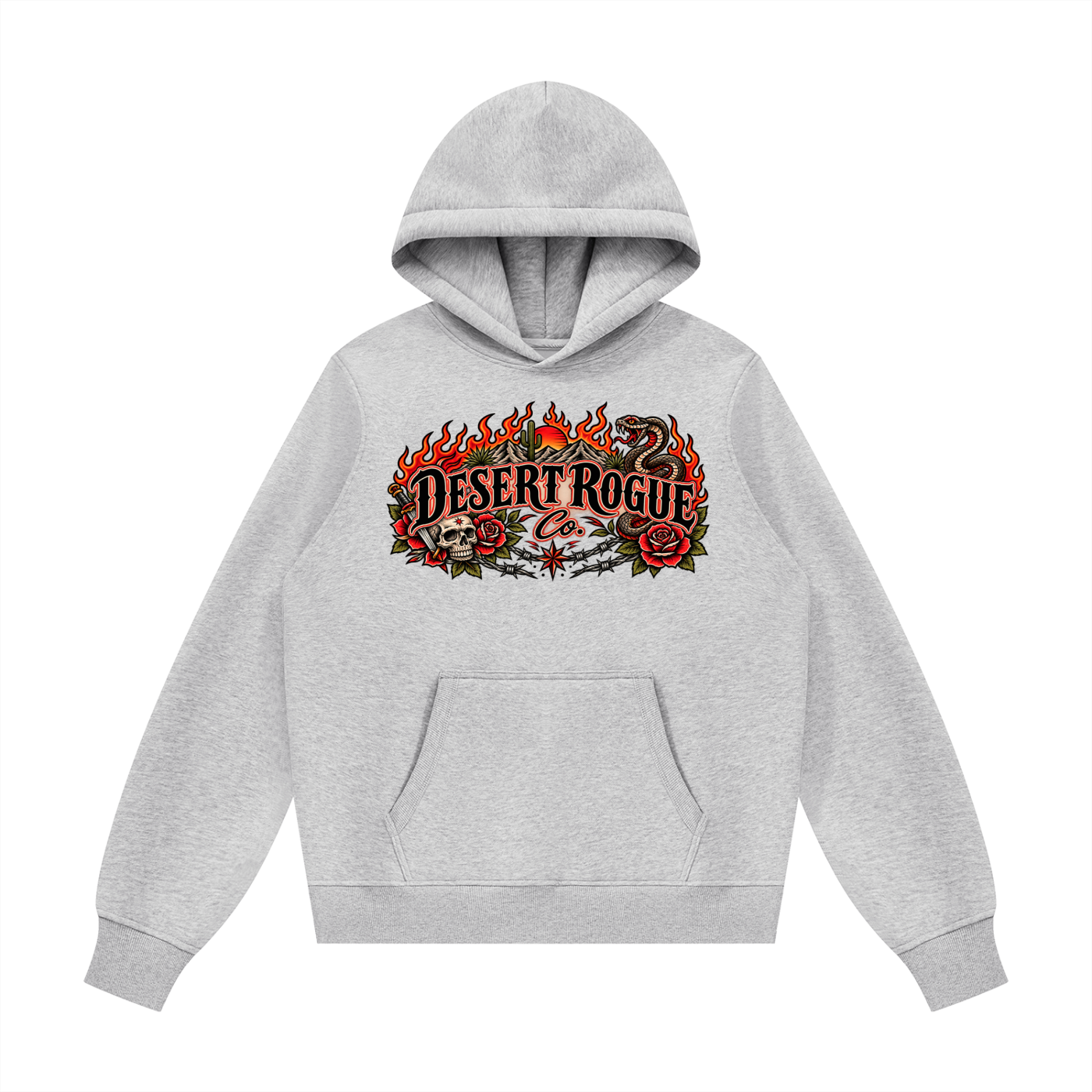 Desert Flames Fleece Hoodie