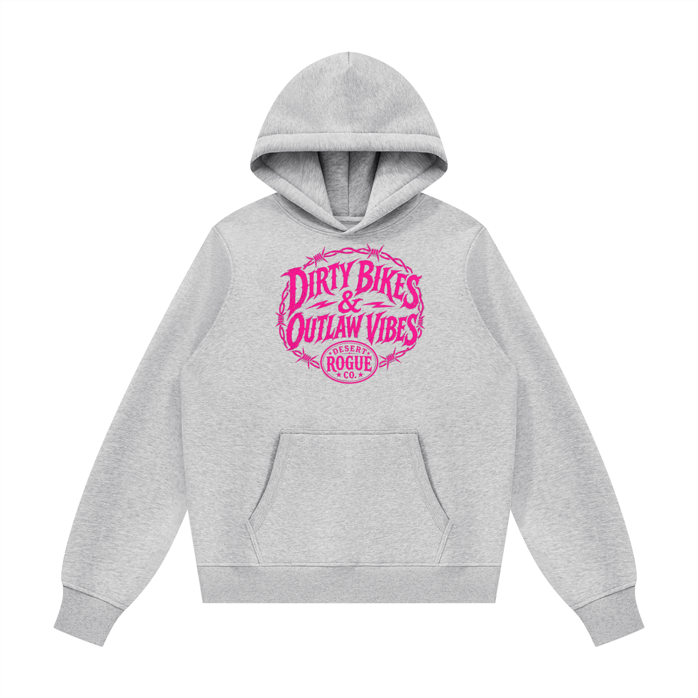 Outlaw Vibes Hoodie — Pink
