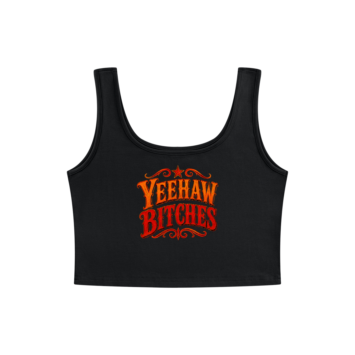 Yeehaw B*tches Cropped Tank Top